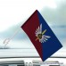 Авто прапорець 3 аеромобільний батальйон 81 ОАЕМБр два кольори